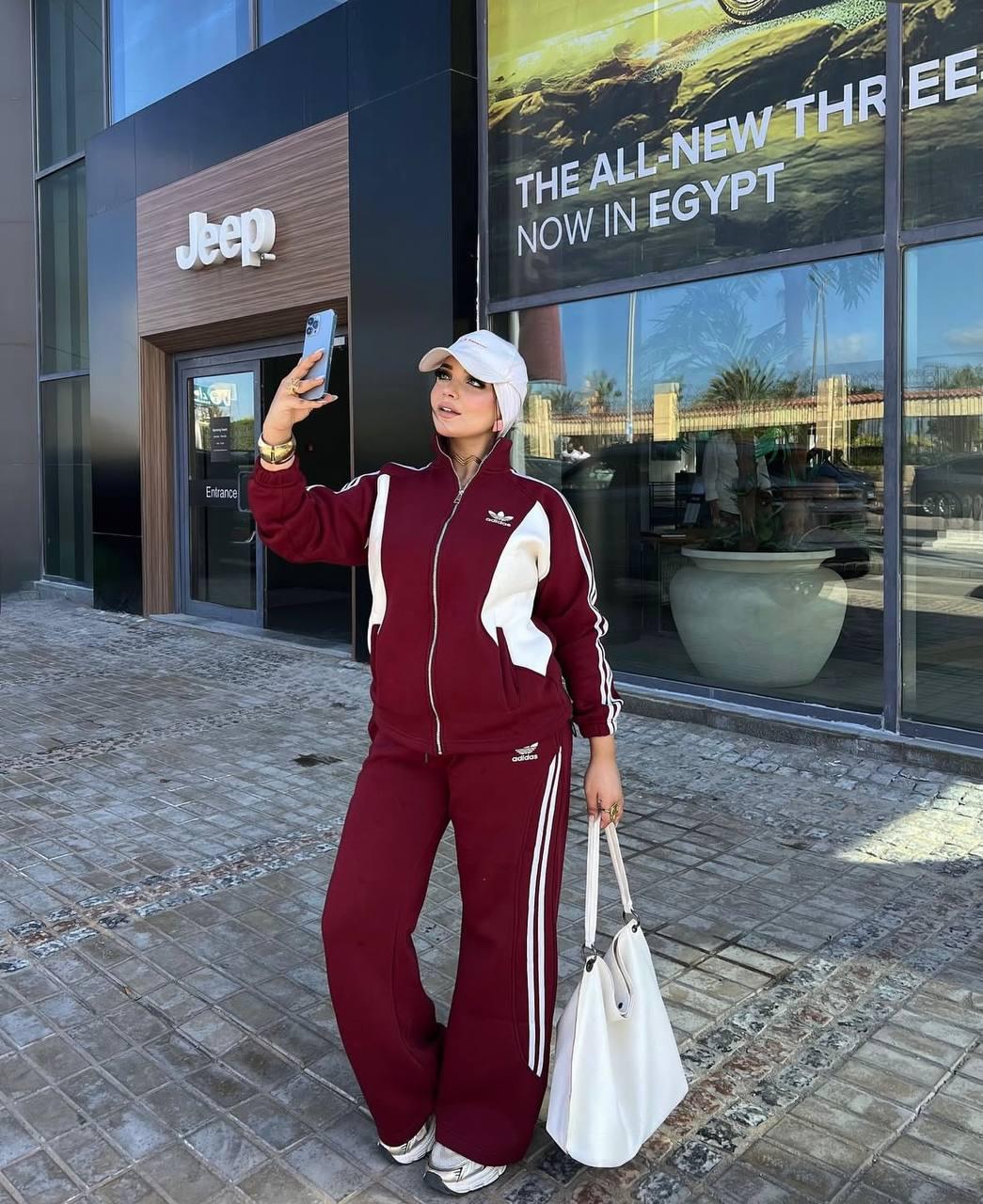 ترنج اديداس لونين ( نبيتى فى ابيض)